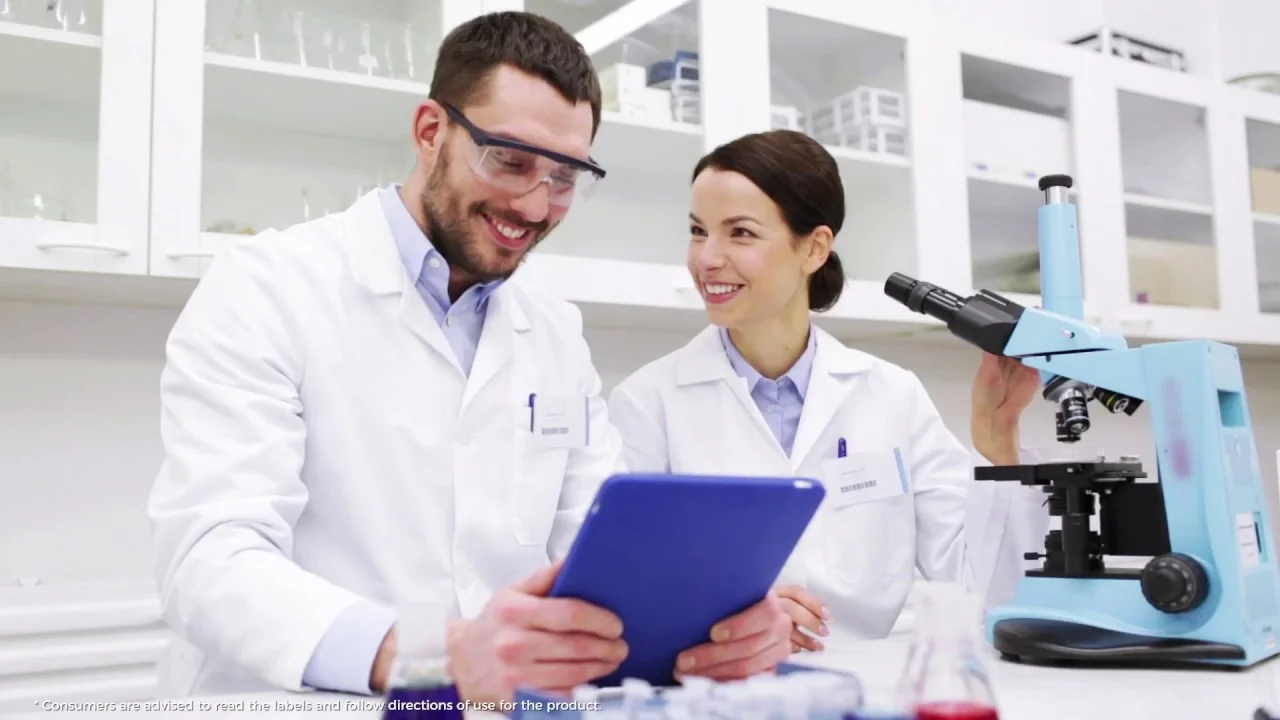 Laboratory scene in the historical Real Organic House English film
