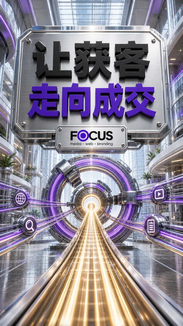 聚焦传媒 AI 驱动的获客成交系统短片