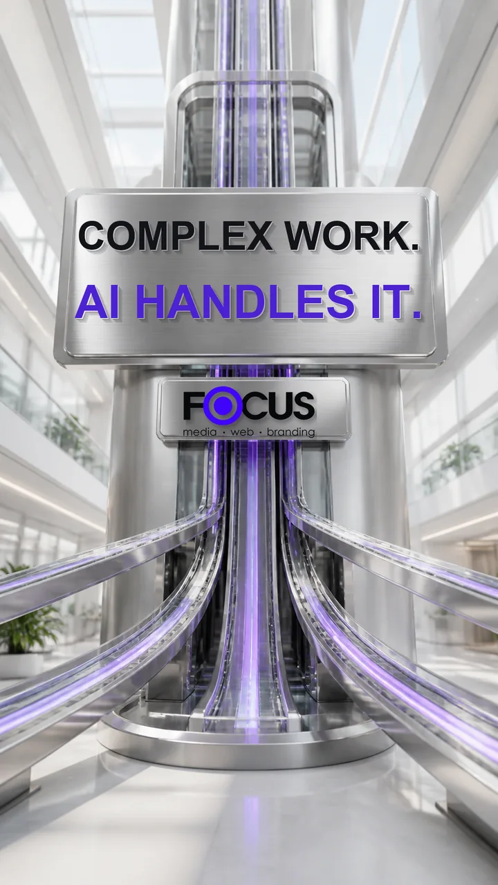 Focus Media enterprise AI optimization short video in English