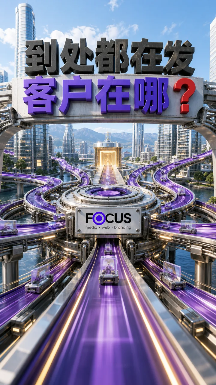 聚焦传媒温哥华全平台社交媒体运营中文短片
