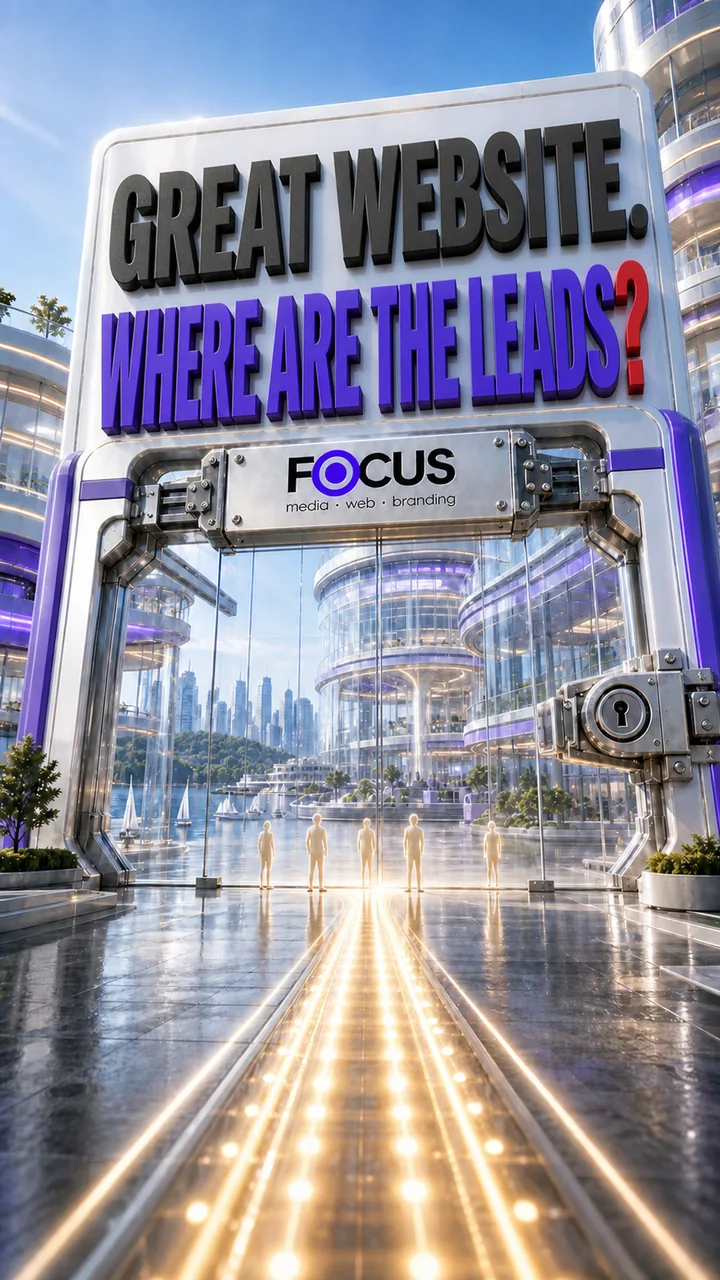 Focus Media Vancouver web design short video in English
