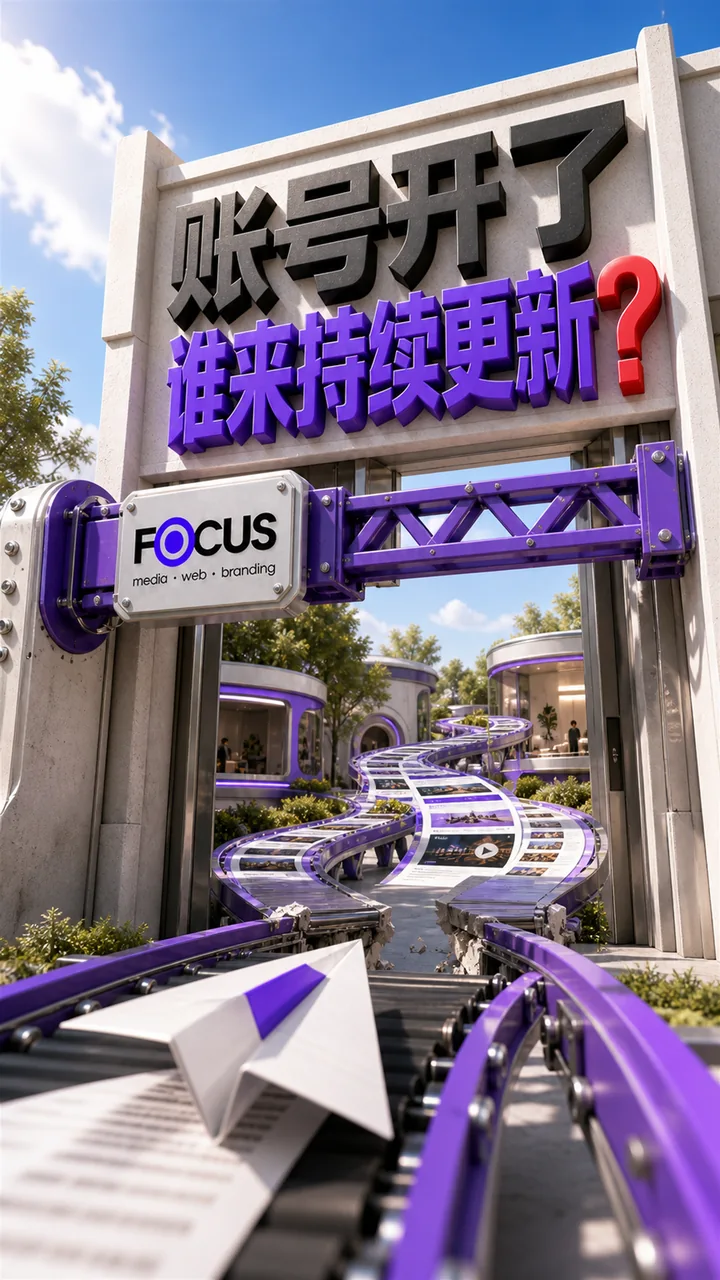 聚焦传媒微信公众号与小红书运营中文短片
